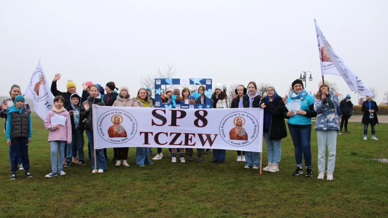 Tczew - Parkrun na niebiesko