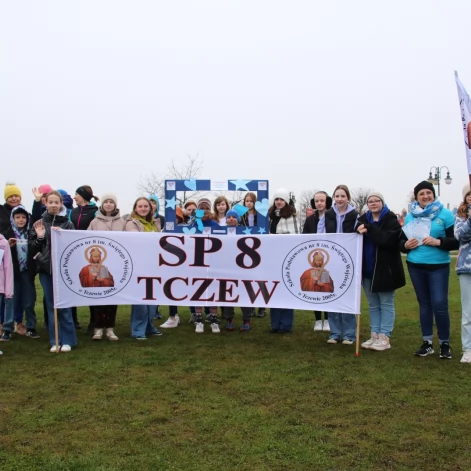 Tczew - Parkrun na niebiesko