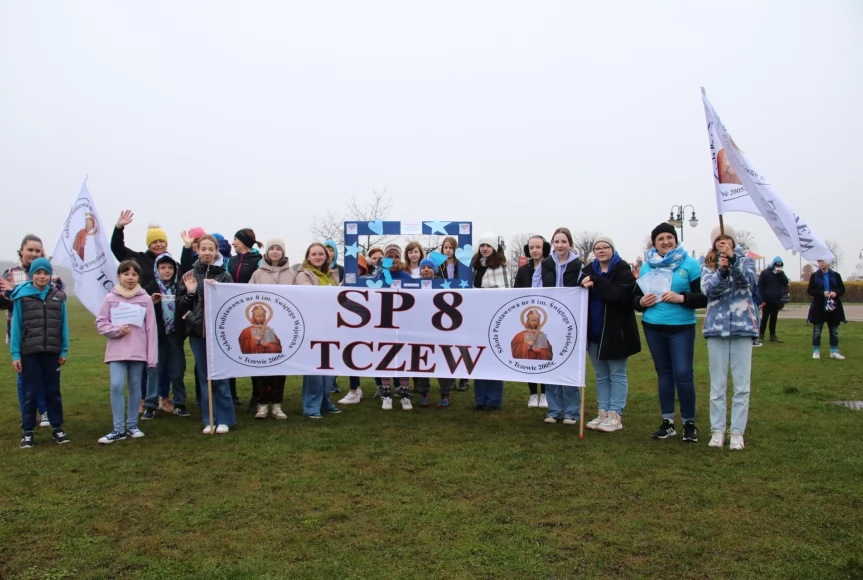 Tczew - Parkrun na niebiesko