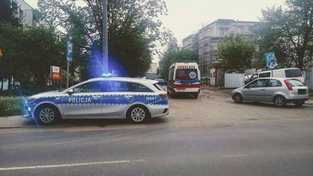 Tczew - Potrącenie rowerzysty na Żwirki