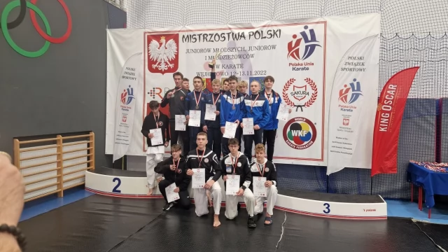 Tczew - Osiem medali Klubu Karate Senshi