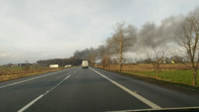 Tczew - Poważny pożar w Zajączkowie Tczewskim. Kilkanaście zastępów straży na miejscu