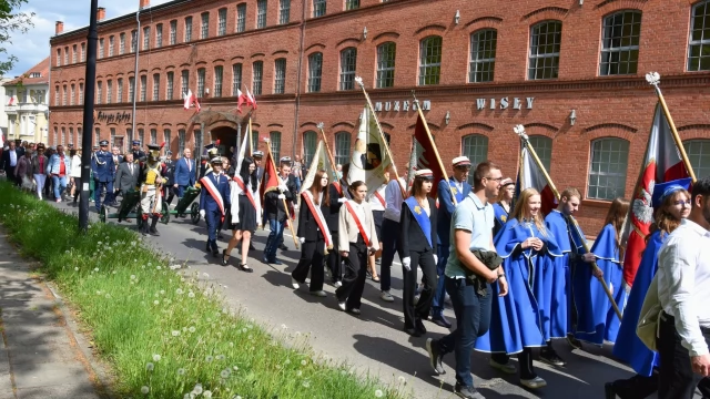 Tczew - Tczew uczcił 234. rocznicę uchwalenia Konstytucji 3 Maja