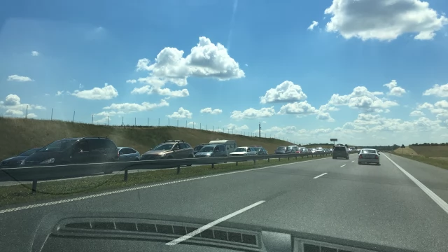 Tczew - Poważny wypadek na A1. Ranna kobieta i 5-letnie dziecko 