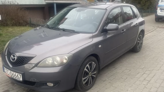 Tczew - Sprzedam Mazda 3, 2007r., 1.9 benzyna , 3000zł