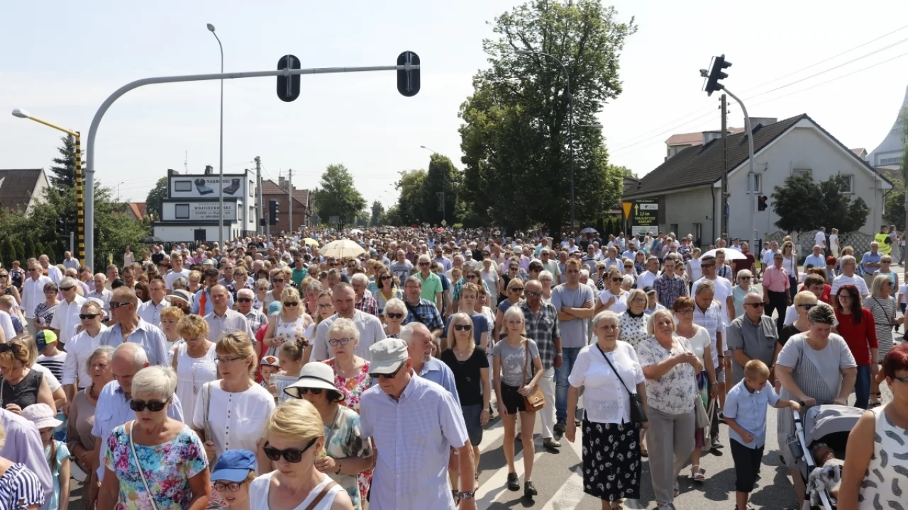Tczew - Boże Ciało - procesja z Najświętszym Sakramentem