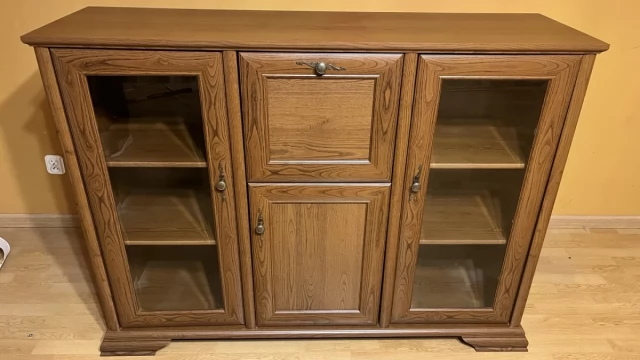 Tczew - Komoda / Witryna - Solidna i ciekawa - Stan Wzorowy