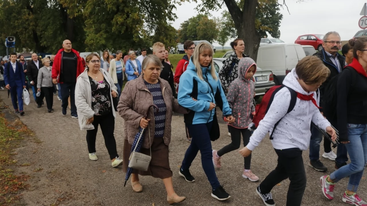 Tczew - Tczewianie na odpuście w Piasecznie