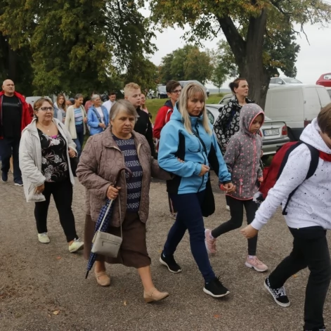 Tczew - Tczewianie na odpuście w Piasecznie