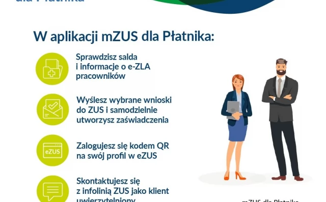 Tczew - Nowa aplikacja ZUS dla biznesu. Sprawdź, co oferuje mZUS dla Płatnika