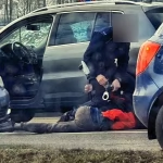 Tczew - Zatrzymanie pijanego kierowcy (WIDEO)