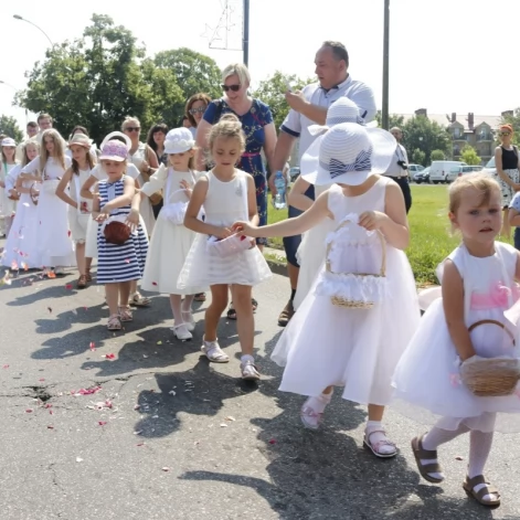 Tczew - Boże Ciało - procesja z Najświętszym Sakramentem