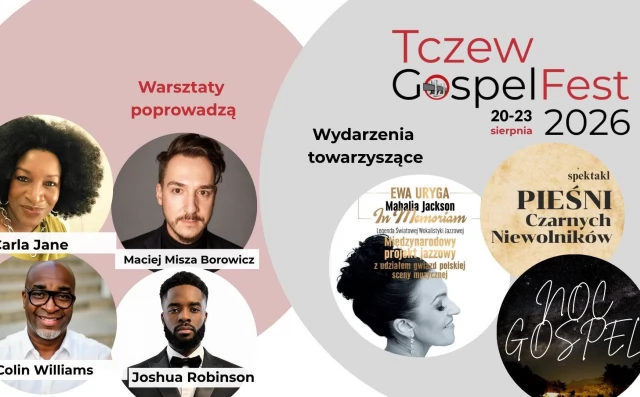 Tczew - Tczew GospelFest 2026 - wielki festiwal muzyki Gospel!