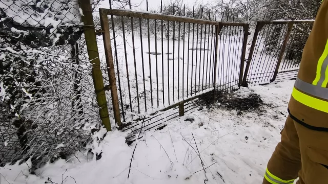 Tczew - Gorzędziej. Nietypowa interwencja strażaków