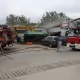 Tczew - Pożar na Przemysłowej. Zapalił się zbiornik z substancją ropopochodną