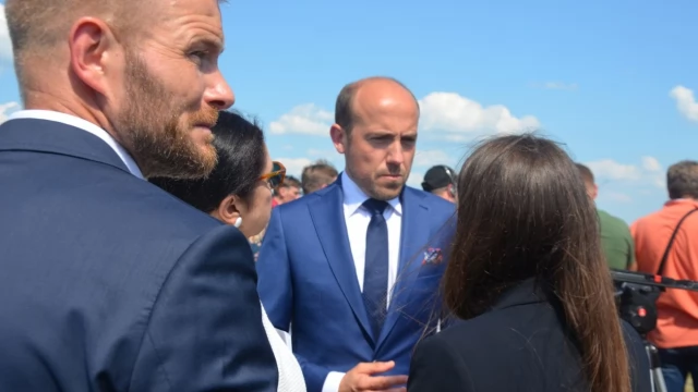 Tczew - Borys Budka w Tczewie. Platforma złoży projekt specustawy ws. Mostu Tczewskiego