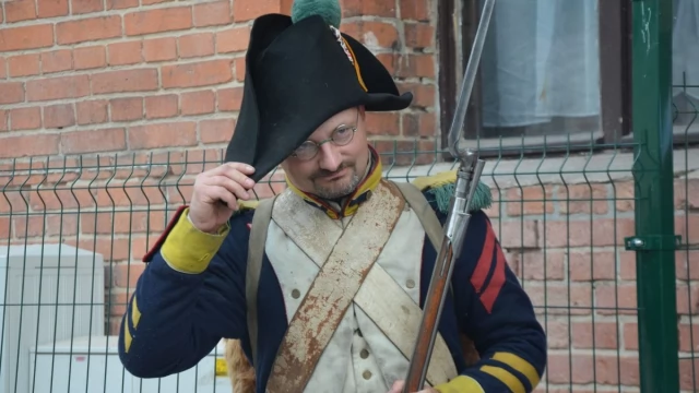 Tczew - Bonaparte w Gniewie. Potomek wodza odsłonił tablicę