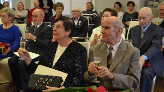 Tczew - Nawet 60 lat razem! Jubilaci nagrodzeni