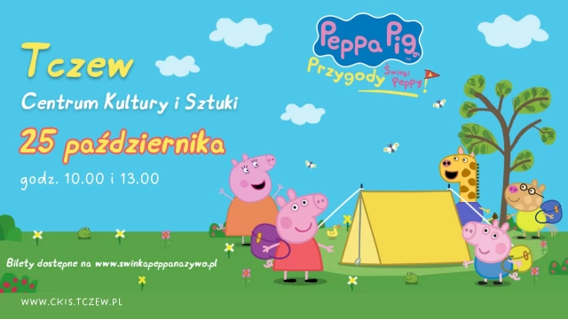 Tczew - Przygody Świnki Peppy - spektakl dla dzieci