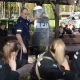 Tczew - Policjanci spotkali się z uczniami klas mundurowych