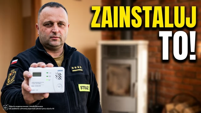 Tczew - Sezon grzewczy - strażacy mają ważny apel