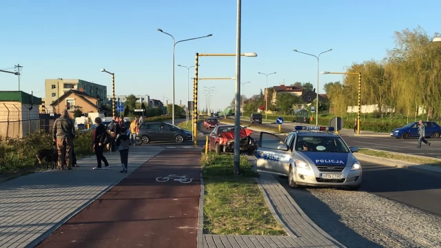 Tczew - Kociewska/Żwirki. Kolejny wypadek z powodu wymuszenia pierwszeństwa