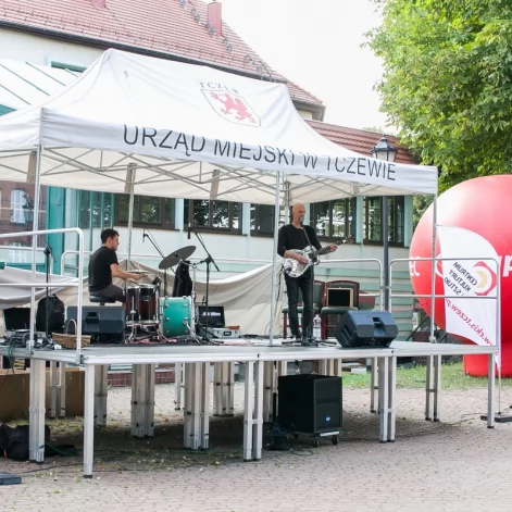 Tczew - Muzyczna Starówka - zagrał Romek Puchowski
