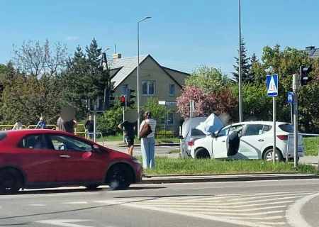 Tczew - Wypadek na alei Solidarności