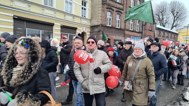 Tczew - Marsz Jedności Gminy Tczew przeszedł ulicami Tczewa