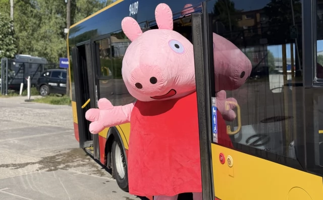 Tczew - Dzień Dziecka w komunikacji miejskiej