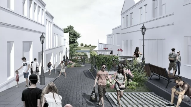 Tczew - Tak mogą wyglądać ulice Kręta i Podgórna