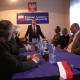 Tczew - Mgła zatrzymała Leszka Millera. Biuro jednak otwarte