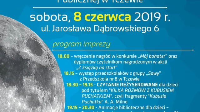 Tczew - Noc Bibliotek w Tczewie. Kubusiowe przygody oraz igraszki wokół Fraszki