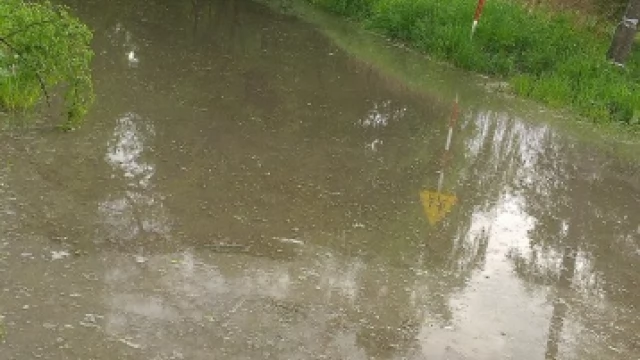 Tczew - Ul. Świętopełka po deszczu