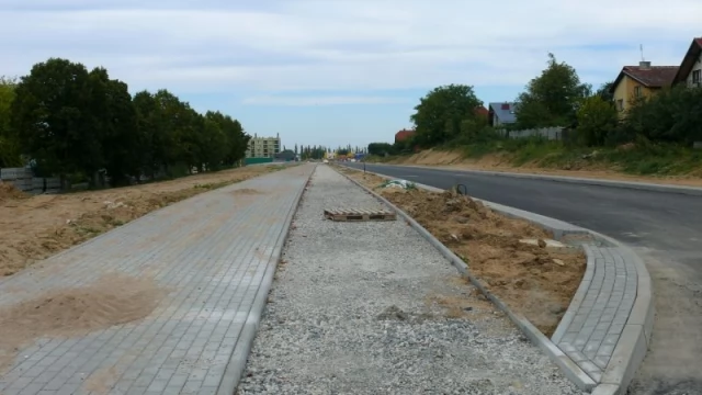 Tczew - Ul. Nowosuchostrzycka. Prace wchodzą w ostatni etap