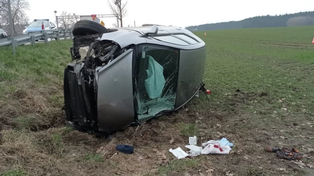 Tczew - Wypadek na dk 91. Na miejscu śmigłowiec LPR