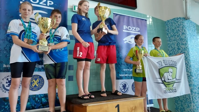 Tczew - Mistrzostwa województwa pomorskiego dzieci w pływaniu