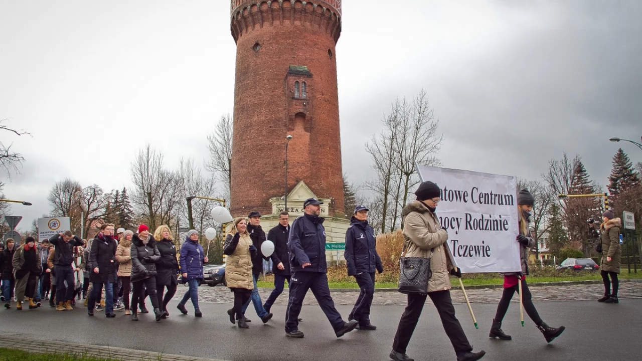 Tczew - Marsz "STOP PRZEMOCY"