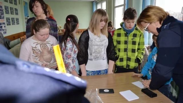Tczew - Z wizytą u mundurowych. Ferie na komendzie