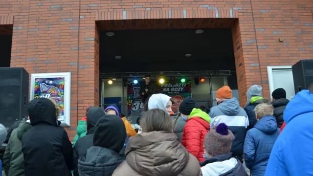 Tczew - Wielka Orkiestra Świątecznej Pomocy gra na ulicach Tczewa