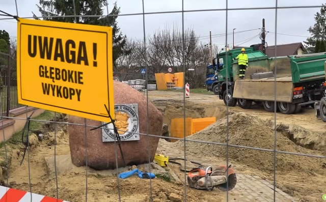 Tczew - Głębokie wykopy na Mieszka I