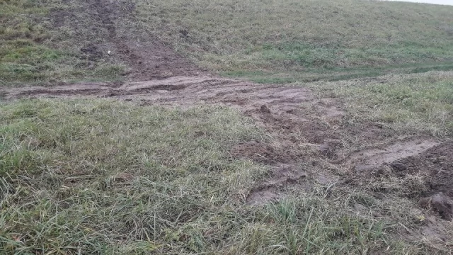 Tczew - Mieszkańcy myśleli, że rozstąpiła się ziemia. Ale to efekt złodziejskiego procederu