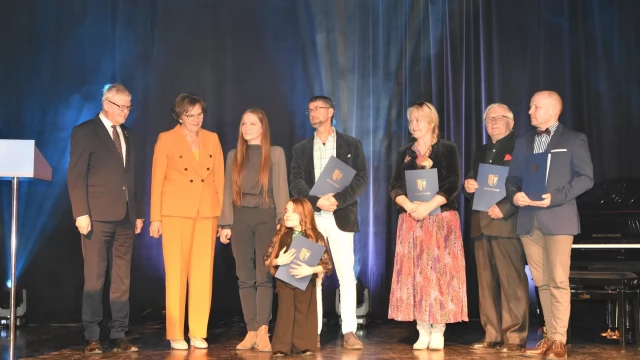 Tczew - Starosta nagrodził ludzi kultury i sportu