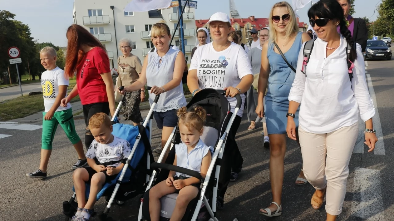 Tczew - Tczewska pielgrzymka wyruszyła na Jasną Górę