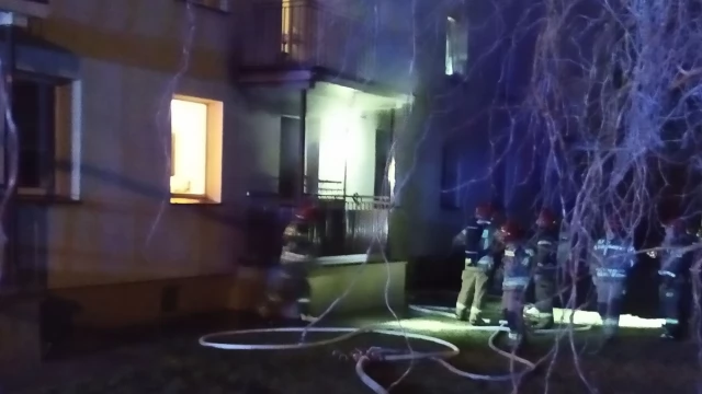 Tczew - Pożar na Nowowiejskiej