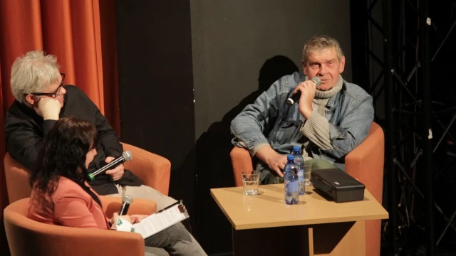 Tczew - Pokaz filmu "PO MIŁOŚĆ". Lech Dyblik odwiedził nasze miasto