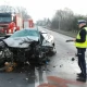 Tczew - Wypadek w Kolniku. 18-letni tczewianin zjechał na przeciwny pas