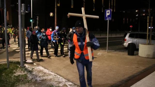 Tczew - Ekstremalna droga krzyżowa na ulicach Tczewa [FOTO]