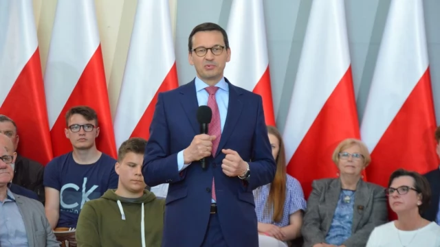 Tczew - Mateusz Morawiecki w Pelplinie. Zapytaliśmy o Most Tczewski