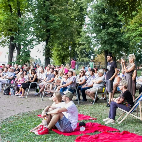 Tczew - Muzyczna Starówka - zagrał Romek Puchowski